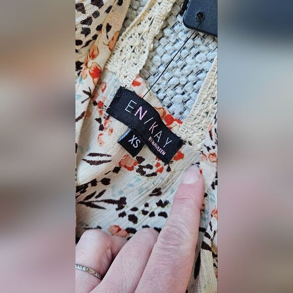 💝Floral Print Women's Long Tank Top/ Coverup - Picture 2 of 2